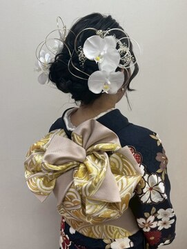 アカネ(Akane) 成人式ヘアセット　まとめ髪アレンジ