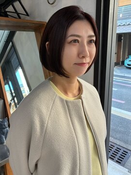 フォン(fon) あごラインのボブ