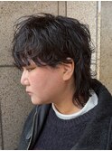 シャドウパーマ/無造作マッシュ/フェザーパーマ/メンズパーマ