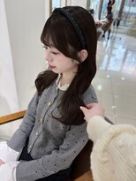 フォルテ 表参道店(FORTE) ダークラベンダー/くびれレイヤー/韓国巻き/顔周りカット