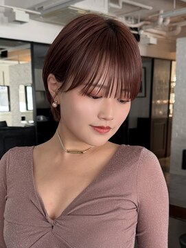 アビー(ABBEY) ショートショートボブショートヘア大人ショート耳掛けショート