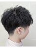 『初回限定』【頭皮にアプローチ】メンズカット+クイックヘッドスパ ¥5500