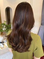 ヘアーアイスカルテット(HAIR ICI QUARTET)&nbsp;韓国風レイヤー/夏カラー/ブラウン/透明感/小顔/髪質改善