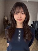 大分ハッシュカット韓国レイヤーワンホンヘアヨシンモリかるめ