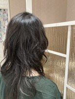 カシータ フロル 尾張旭店(Casita flor)&nbsp;ロングウルフ　ゆるふわパーマ