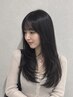 カット＋《つんっとならない》前髪ナチュラル縮毛矯正 指名料込￥12320