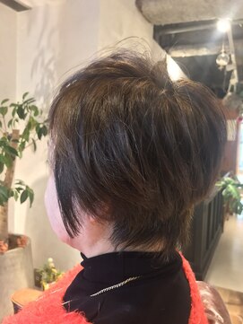 リクラウドヘアアパートメント(re:cloud hair apartment) ショートスタイル。