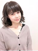 切りっぱなし　イルミナ　ブリーチなしマットアッシュ