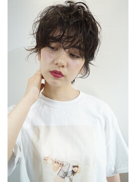 ネオリーブカフ 鶴ヶ峰店(Neolive caff) クセ毛風スウィングショート