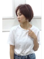 バグズ ヘアデザイン 桔梗が丘店(Baguz HAIR DESIGN)&nbsp;.【似合わせカット】エッセンスショート☆くせ毛ショート