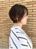 落ち着き長めショート【佐久間】