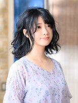 ヘアーサロン キー(Key)&nbsp;ウエーブミディ