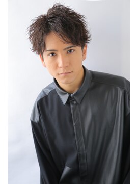 ヴェルダ 池袋店(verda) 【verdaメンズ】ソフトツーブロックスパイラル　mizuno