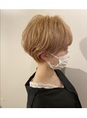 ハニーベージュ×マッシュショート/南行徳