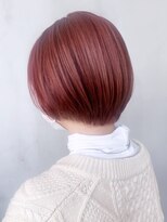 アイティーバイアルバム 松戸店(IT by ALBUM) チェリーカラー_カーキグレージュマッシュショート_ba322132