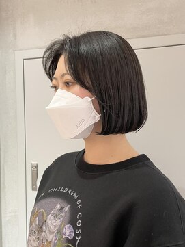 ヨーク(YOKE) 【 YOKE 】タッセルボブミストバング韓国ヘア