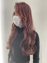 ジンクヘアーセカンド(ZiNK HAIR2nd)&nbsp;ピンクオレンジカラー