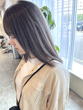 アットラップレーヴ(attrape-reve) 【attrape-reve】大人可愛い☆愛され透明感グレージュアッシュ