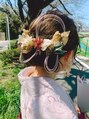 ヌン(nun)&nbsp;成人式、卒業式ヘアアレンジ承っております。(電話予約のみです)