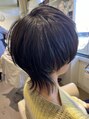 ジュイール 武蔵村山店(jouir) ちょっとモードなウルフボブ。自分らしいに似合わせカット。