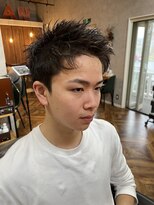 スタンドバーバー 柏(STAND BARBER)&nbsp;マッシュパーマ/ウルフ/アッシュブラック/カルマパーマ/柏駅/柏