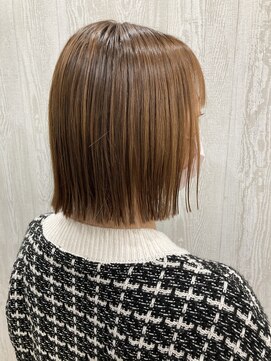 テーラヘアー 土浦店(TELA HAIR) 切りっぱなしボブ【TELA HAIR土浦】