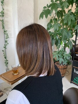 ルポ(Rupo) ミディアムボブ×髪質改善トリートメント