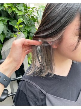 アクト(ACT) グレーベージュ/インナーカラー/グレージュカラー