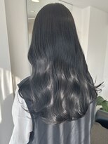 リアン 新城店(Rian)&nbsp;ダークアッシュ美髪ミストバング艶感エアリーカールうるツヤ