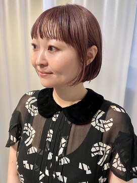 アイビー 吉祥寺(I Be, KICHIJOJI) ハイトーンミニボブ【吉祥寺　美容院　マンツーマン　ブリーチ】