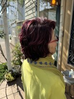 チョコレート(chocolate) ピンクパーマ