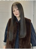 ぷつっとロング/オリーブグレージュ