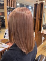 ブリッツレボルト(BLITZ R EVOLUT) ワンブリーチで作るピンクベージュ!