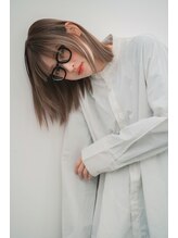 質感コントロールで定番人気『グレージュ』シアーでマットな質感は地毛には無い憧れの質感☆