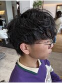メンズパーマメンテナンスカット