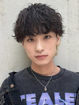 ロンド ローガン 名駅(Lond LOGAN) 【Lond LOGAN亀井】シャドウパーマ　波巻きパーマ　名古屋