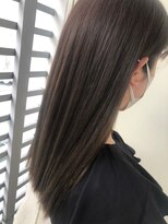 ジーナ 船橋(Zina) 髪質改善*ロングレイヤーグレーベージュ*美髪【Zina船橋】