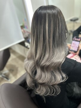 グランディールヘアデザイン(grandir hairdesign) エクステでバレイヤージュ風！-Yurika-
