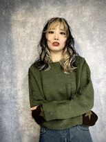 イコ(.ico)&nbsp;ショートカットショートヘアボブボブウルフネビージュワンレン