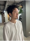 刈り上げない大人ショートパーマ