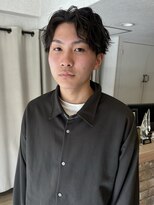 トーナイリーム 放出店(TONAI Rem)&nbsp;刈り上げマッシュ×波巻きスパイラル