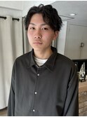 刈り上げマッシュ×波巻きスパイラル