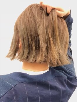 ラブレア(La Brea)の写真/【西長堀/堀江】大人可愛いショートスタイルでナチュラルな印象に◇似合わせCutでより魅力的なあなたへ♪