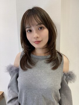 ロンドアベニール 北千住(Lond avenir) 韓国ヘア/レイヤーカット/顔周り/前髪カット/北千住/髪質改善