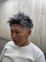ヘアー モード 辰(HAIR MODE)&nbsp;【ツイストパーマ】【ホワイトメッシュ】