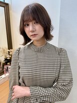 ロンドアベニール 北千住(Lond avenir)&nbsp;ブリーチなしチェリーブラウン髪質改善縮毛矯正酸性ストレート