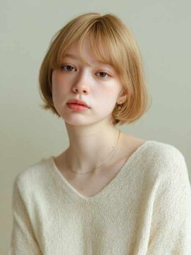 シェル 国分寺(shell) くびレイヤーエモージュグレージュカラーくびれショート/国分寺