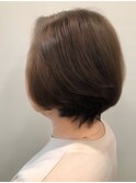 お手入れ簡単エアリーボブ/◎ライトブラウン