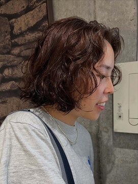 ナヌーク ダイカンヤマ(nanuk daikanyama) ボブパーマ・クリームパーマ・くせ毛風パーマくせ毛風パーマ