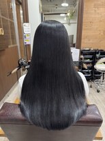 オリオリ(oli-oli)&nbsp;髪質改善ストレート/アッシュブラック/20代30代